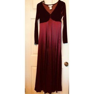 Scott McClintock Ladies Womens Dress Size 8 Long Burgundy